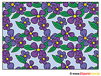 Hintergrund mit Blumen