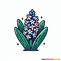 Hyazinthe Clipart zum Thema Blumen