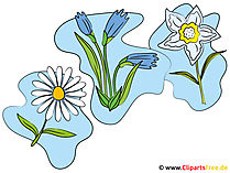 Wildblumen Clipart