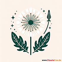 Wucherblume Clipart zum Thema Blumen