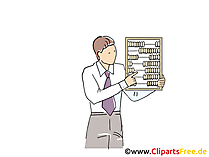 Abakus Clipart, Grafik, Bild, Cartoon