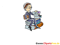 Angestellter Clipart, Grafik, Bild, Cartoon