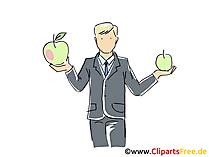 Arbeitgeber Clipart, Grafik, Bild, Cartoon