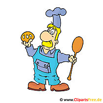 Bäcker Clipart Bild kostenlos