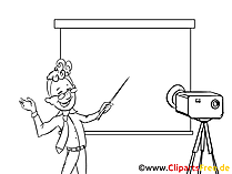 Berater Clipart, Bild, Zeichnung, Cartoon