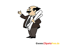 Buchhalter Bild, Clipart, Grafik, Cartoon, Illustration