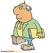 Buchhalter Clipart, Bild, Cartoon, Grafik, Illustration