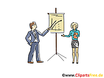 Business-Präsentation Clipart, Grafik, Bild, Cartoon