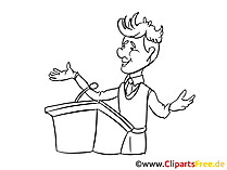 Business Conference Clipart, Cartoon, Image