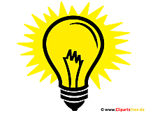 Idee Glühbirne Clipart