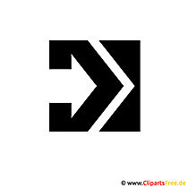 Pfeil rechts Clipart