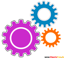 Prozess, Zahnräder kostenloses Bild-Clipart Kopie