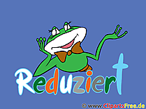 Reduziert, Shopping, Schlussverkauf Illustration, Bild, Cartoon, Clipart