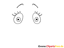 Cartoon Augen Bild