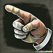 Clipart Zeigefinger