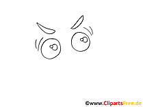 Comic Augen malen