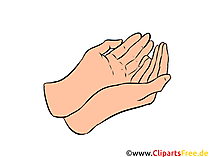 Paare Hände Zusammen platziert Illustration, Bild, Clipart gratis