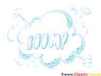 Boom Comic Bild zum Herunderladen