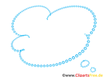 Gedanken Sprechblase Illustration