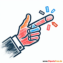 Zeigefinger Clipart