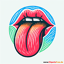Zunge Clipart