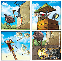 Gefängnis Comic online
