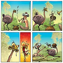 Read Comics online Strauss und Fakir