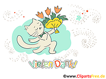 Danke Grusskarte digital verschicken