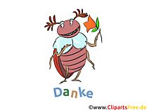 Danksagungskarte kostenlos verschicken