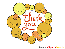Thank You Smilies eCard