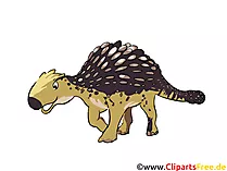 Ankylosaurus Bild - Dinosaurierarten Bilder, Cartoons, Illustrationen gratis