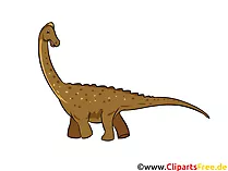 Barosaurus Bild - Dinosaurierarten Bilder, Cartoons, Illustrationen gratis