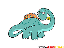 Cartoon Dino Bild - Dinosaurier Bilder, Cartoons, Illustrationen gratis
