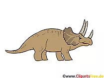 Ceratopsidae Bild - Dinosaurierarten Bilder, Cartoons, Illustrationen gratis