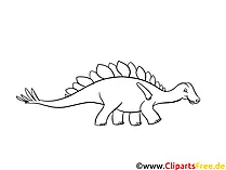 Malvorlage Dino kostenlos