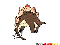 Stegosaurus Bild - Dinosaurierarten Bilder, Cartoons, Illustrationen gratis Stegosaurus Bild - Dinosaurierarten Bilder, Cartoons, Illustrationen gratis