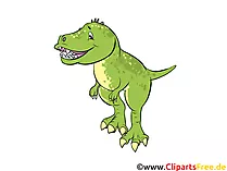 Tyrannosaurus Rex Bild - Dinosaurierarten Bilder, Cartoons, Illustrationen gratis