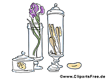 Bürsten Bild, Clipart, Illustration, Grafik kostenlos