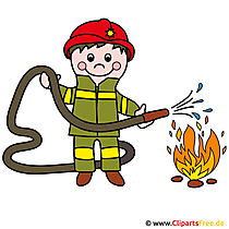 Clipart Feuerwehrmann