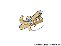Hobel Bild, Clipart, Illustration
