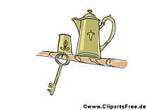 Kafeekanne Bild, Clipart, Illustration, Grafik kostenlos