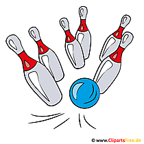 Kegeln Clipart