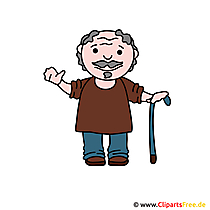 Rentner Clipart