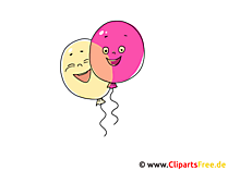 Luftballons Clipart