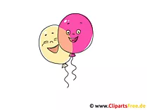 Luftballons Clipart