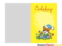 Einladungskarten selbst basteln zum Kindergeburtstag