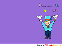 Kostenlose Einladungskarte zur Jugendweihe