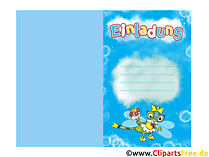 Vorlage Geburtstagskarte Einladung kostenlos Vorlage