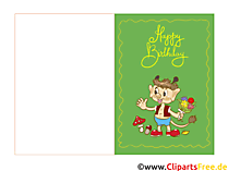 Email Geburtstagskarte zum Kindergeburtstag kostenlos