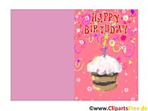 Geburtstagskarten Kindergeburtstag kostenlos